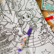 Vyfarbovacie puzzle Utajená záhrada 100 ks