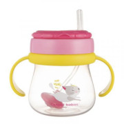 Hrnček športový so slamkou a závažím 250 ml Canpol babies