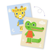 Magnetické Inzebox Mix Zvieratiek Djeco