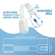 Bezpečnostné zámky viacúčelové pre skrinky a zásuvky nastaviteľné súprava 6 ks Sipo