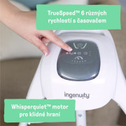 Hojdačka pohupujúca hudobný Parker™ 0 m+, do 9 kg Ingenuity