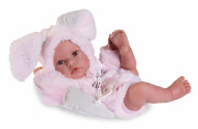 Realistická bábika bábätko s celovinylovým telom 42 cm Erika 50419 Antonio Juan