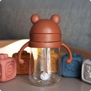 Hrnček so slamkou Bringebaer 240 ml Kidnort