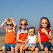 Slnečné zrkadlové okuliare RoZZ 1-2 roky KiETLA
