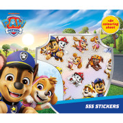 555 samolepiek Tlapková patrola
