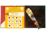 Posvieť a hľadaj Divočina Kniha s kúzelnou baterkou