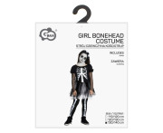 Kostým Kostlivec dievčenskú