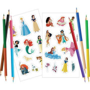 Moje omaľovánky na cesty Princezné