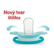 Cumlík silikónový symetrický 0-6 m Canpol babies SO COOL