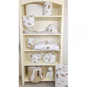 Prestieradlo do postieľky 120 x 60 cm, bavlna Bábätku