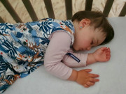 Letný spací vak s nožičkami koala modrá Kaarsgaren