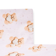 2-dielne posteľné obliečky Love Teddy Bear 90/120 cm pink New Baby