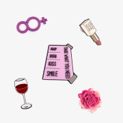 Amulety - ozdoby na topánky Amuletz Women set mix Coqui