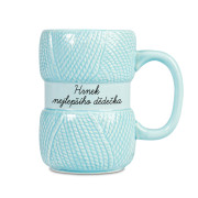 Pletený hrnček - Dedko Albi