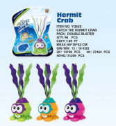 Hračka na potápanie krab svetelné efekty 22 cm