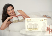 Odsávačka materského mlieka duo elektrická handsfree Perla Twin neno