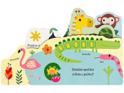 Tvarované leporelo - Džungľa Sally Payne