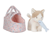 Mačička plyšová Marley v kabelke Little Dutch