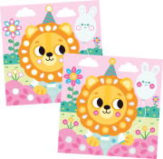 My arts&crafts Kreatívna sada Štrasové kamienky a nálepky Zvieratká Janod