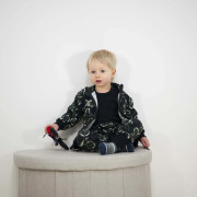 Detské tepláky EasyFit Motokros - čierne Esito