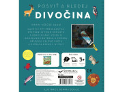 Posvieť a hľadaj Divočina Kniha s kúzelnou baterkou