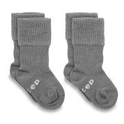 Detské ponožky Stay-on-Socks 2páry Pebble Grey
