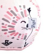 Čiapka podšitá Outlast® - biela levy / ružová baby Veľ. 2 (39-41 cm)