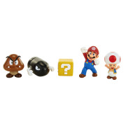Super Mario Set figúrok dioráma 6 cm