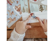 Sada so samolepkami Vianočné prianie Little Dutch