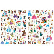 Maľovanky a 100 tetovaní Disney Princezné