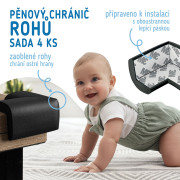 Ochrana rohov a hrán penová sada 4 ks Sipo