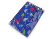 Detská pláštenka s obrázkami ružová dáždnik