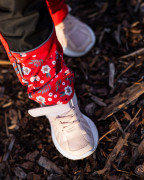 Softshellová bunda detská Lienky červená Wamu