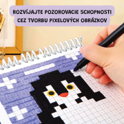 Pixel Art Omaľovánky Zvieratká Jarmelo