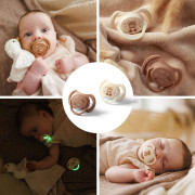 Cumlíky silikónové symetrické 0 - 6 m, 2 ks BabyOno