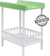 Prebaľovací pult Scarlett Spájka Galaxy zelený