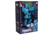 Robot MECHA s efektmi pary modrý 32 cm