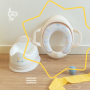 WC adaptér s úchytmi Beige Badabulle