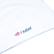 Čiapka tenká plochý šev Outlast® UPF 50+ biela