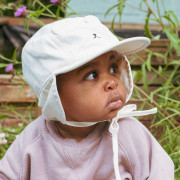 Šiltovka Ours'on natural s ochranou krku UPF 50+ KiETLA