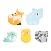 Skladacia veža pastelová so zvieratkami small foot