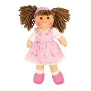 Látková bábika Rose 28 cm Bigjigs Toys