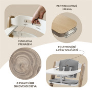 Drevená jedálenská stolička Clipp & Clapp Zopa