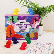 Kreatívna súprava Prvé voskovky 2 v 1 Dinosaurus Tookyland