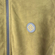 Detská športová outdoorová mikina Khaki Pidilidi