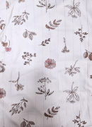 Dojčenská čiapka zaväzovacia s uškami trojlístky Babyservice