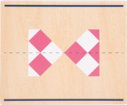 Hra Symmetre so zrkadlom "Educate" small foot