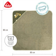 Uterák s kapucňou Baby Fehn