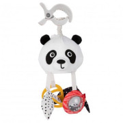 Senzorická závesná cestovná hračka Panda s klipom BabiesBoo Canpol babies
