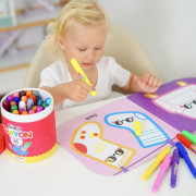 Jemné voskovky umývateľné 36 ks